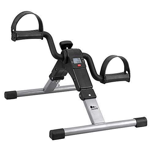 Himaly - Mini bicicleta de ejercicio plegable portátil 