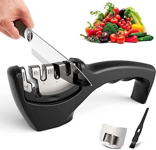 Afilador de Cuchillos Afilador profesional 4 en 1