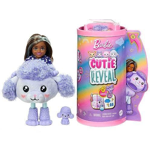 Barbie Chelsea - Muñeca articulada con mascota y accesorios sorpresa 