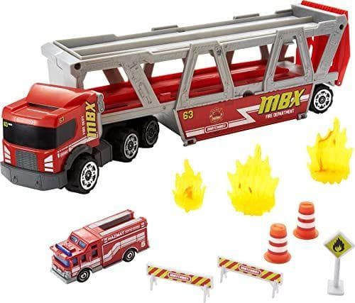 Matchbox - Camión de transporte con accesorios
