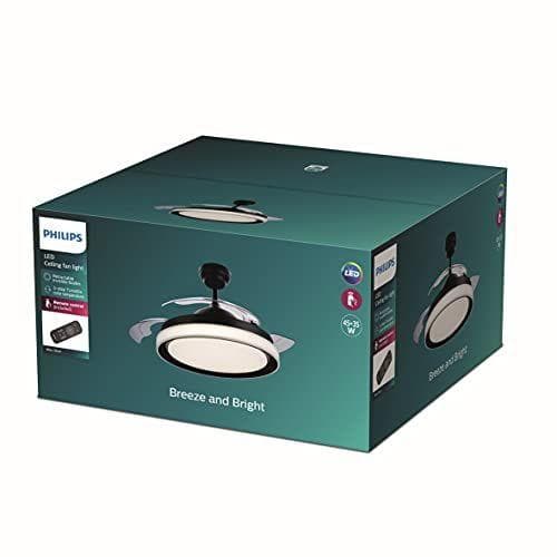 Philips - Bliss Ventilador de techo con luz LED