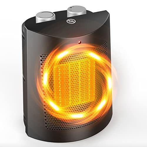 Calefactor eléctrico portátil de bajo consumo