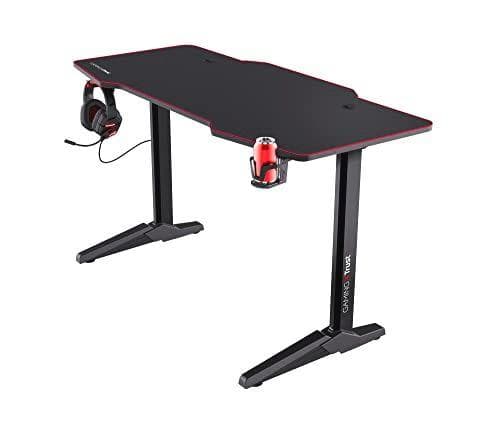 Trust Gaming - Mesa para Gaming XL 140 x 66 cm