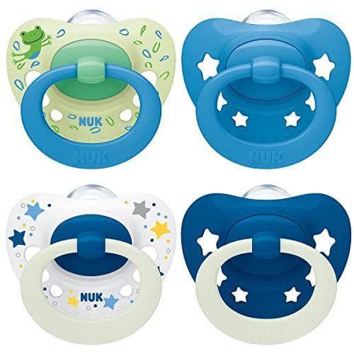 NUK - Pack de 4 chupetes