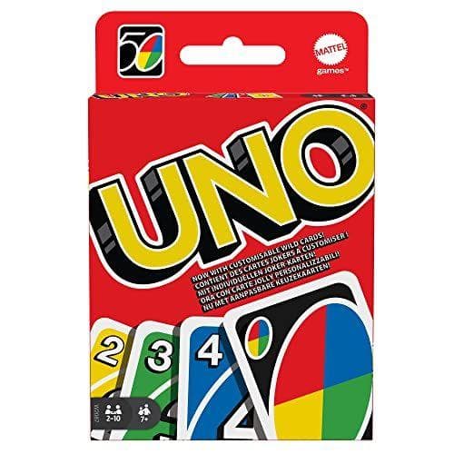 UNO Original - Juego de Cartas Familiar - Clásico - Baraja Multicolor de 112 Cartas - De 2 a 10 Jugadores - Para Niños y Adultos - Regalo para 7+ Años