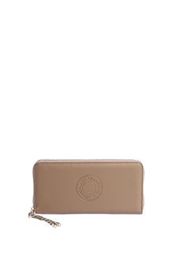 DON ALGODON Y Sigrid, Monedero Mujer, Carteras De Con Tarjetero Beige, Estándar