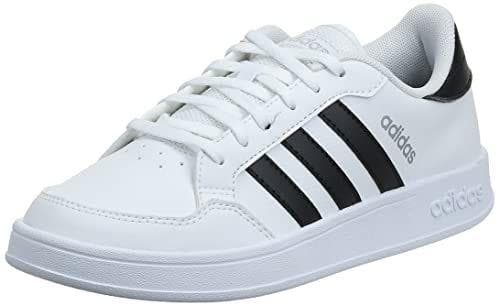 adidas BREAKNET, Zapatillas de Tenis Mujer, FTWBLA/NEGBÁS/Plamet, 40 2/3 EU adidas BREAKNET, Zapatillas de Tenis Mujer, FTWBLA/NEGBÁS/Plamet, 40 2/3 EU
