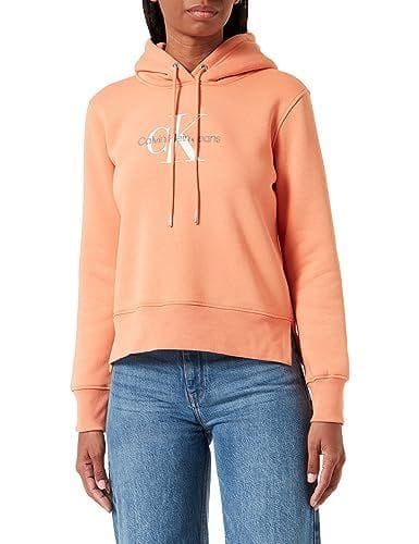 Calvin Klein Jeans - Sudadera con capucha para mujer