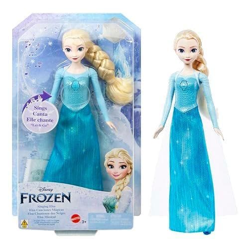 Disney Frozen Elsa Musical Muñeca que canta al presionar un botón