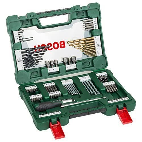 Bosch V-Line - Maletín de herramientas de 91 piezas