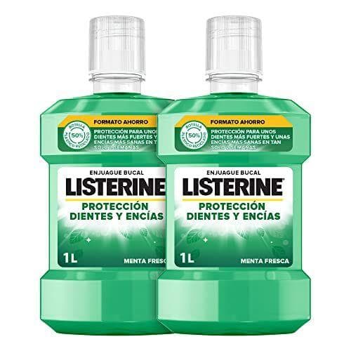 Listerine - Enjuague bucal,  2 x 1000ml