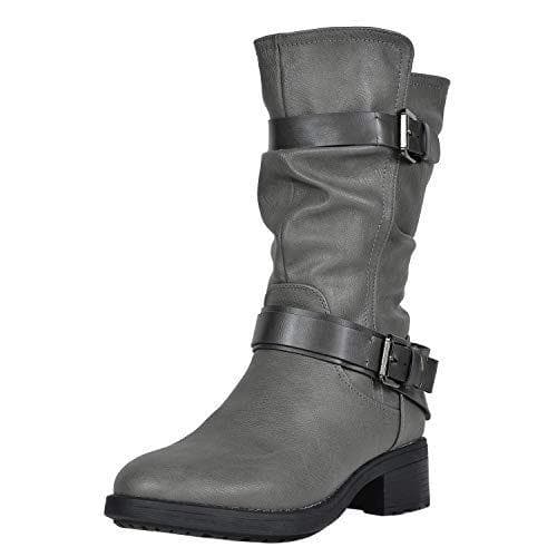 DREAM PAIRS Pocono Botas de tacón DREAM PAIRS Pocono Botas de tacón