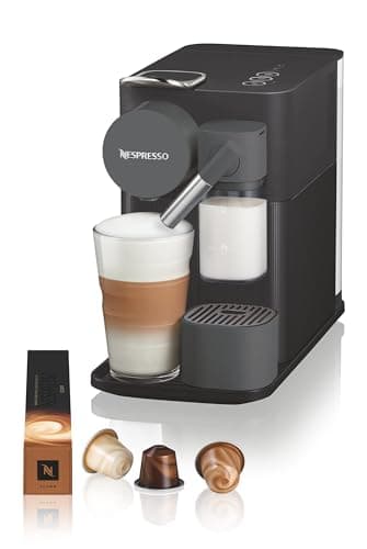 Nespresso Lattissima One Evo - Máquina de café en cápsulas de un solo uso + Espumador de leche 
