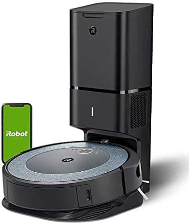 iRobot Roomba i3552 - Robot Aspirador con mapeo, Wi-Fi y Vaciado automático de la Suciedad, Óptimo Mascotas, Sugerencias Personalizadas + Rollers Juego de cepillos de Goma Roomba e &amp; i, plástico