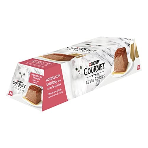 Gourmet Purina - 6 packs de comida húmeda para gato | Sabor: salmón