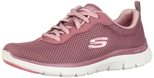 Skechers Flex Appeal 4.0 Brilliant View - Zapatillas con entresuela Flex Lite que absorbe los golpes 