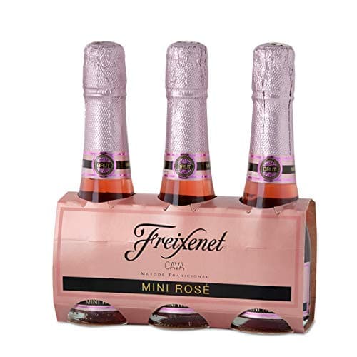 Freixenet Mini - Pack de 3 unidades de Cava Rosé (200ml/u)