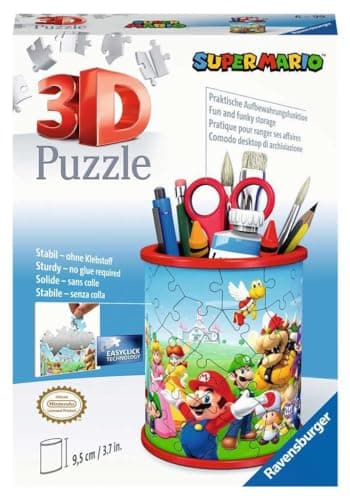 Super Mario - Puzle 3D Portalápices