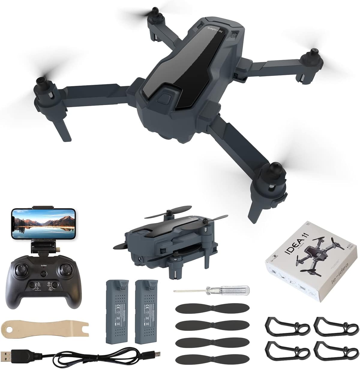 Mini Dron con Cámara para Niños/Adolescentes Adultos