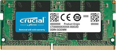Crucial CT8G4SFRA32A - Memoria Portátil RAM 8GB DDR4 3200MHz CL22 (o 2933MHz o 2666MHz)