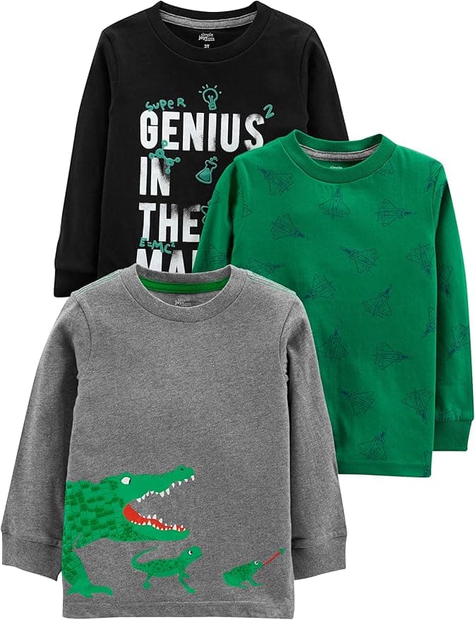 Camisetas de Manga Larga Niño