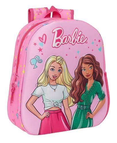 Safta BARBIE - Mochila escolar con diseño 3D Safta BARBIE - Mochila escolar con diseño 3D