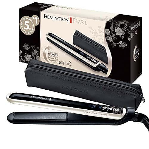 Remington - Plancha de pelo de cerámica avanzada con perla Remington - Plancha de pelo de cerámica avanzada con perla