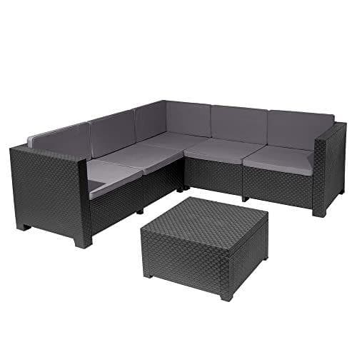 Shaf - Conjunto de muebles para exterior 5 plazas