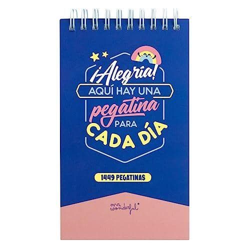 Mr.Wonderful - Bloc de pegatinas para que tus apuntes sean lo más de lo más