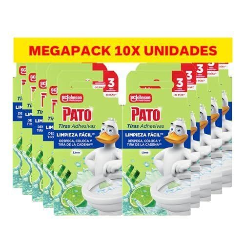 Pato - Pack de 10 tiras adhesivas WC | Lima Pato - Pack de 10 tiras adhesivas WC | Lima