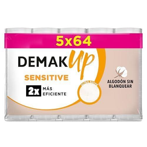 Demak'Up Sensitive - Pack de 320 discos desmaquillantes redondos