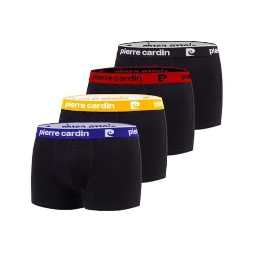 Pierre Cardin - Pack de 4 boxer de algodón para hombre