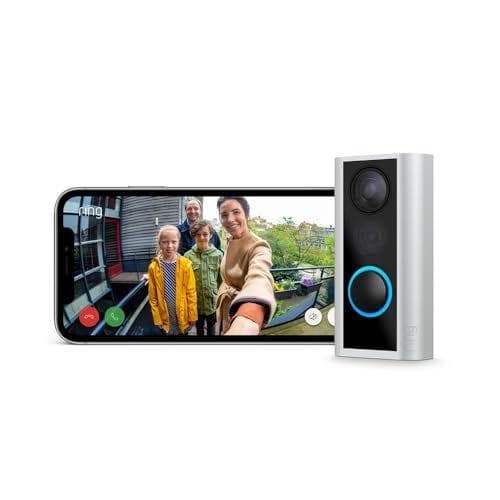 Ring - Timbre inalámbrico con camara de vigilancia (Door View Cam)