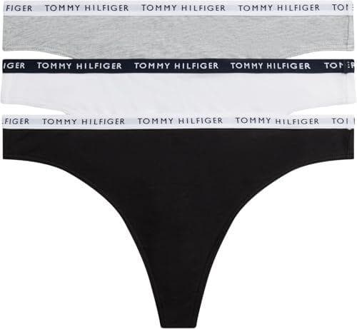 Tommy Hilfiger - Pack de 3 braguitas tipo tanga para mujer