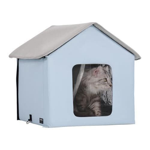 VEVOR - Casa para gatos con calefacción