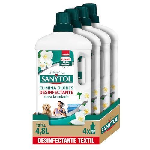 Sanytol - Pack de 4 desinfectantes textiles