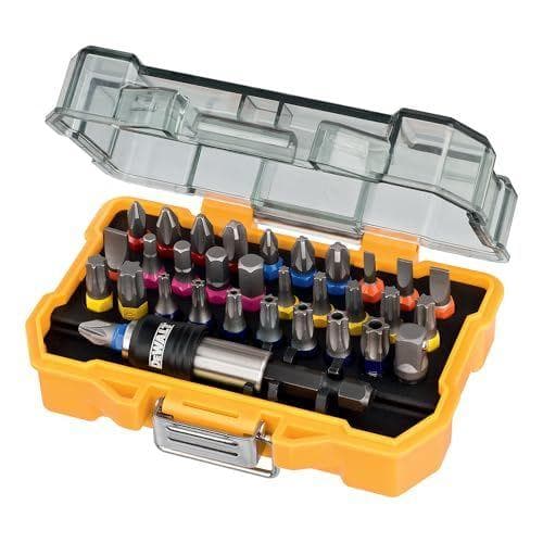 DEWALT - Juego de atornilladores de alto rendimiento en Tough Case 25mm DEWALT - Juego de atornilladores de alto rendimiento en Tough Case 25mm