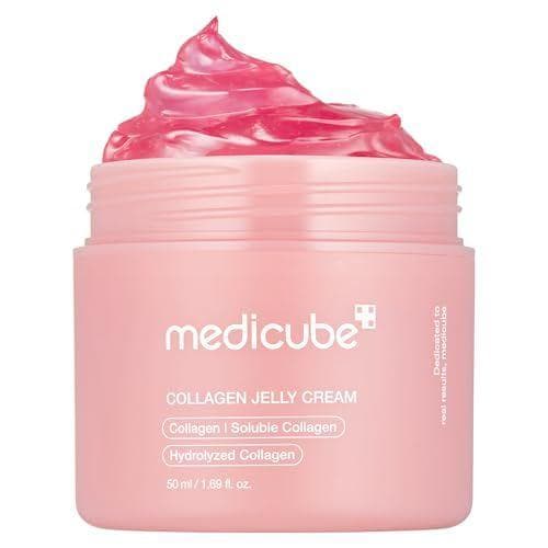 medicube - Crema de gelatina de colágeno, niacinamida y colágeno hidrolizado liofilizado