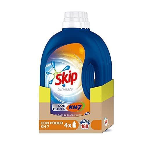 Skip Ultimate - Detergente líquido poder KH7 40 lavados - Pack de 4 Skip Ultimate - Detergente líquido poder KH7 40 lavados - Pack de 4