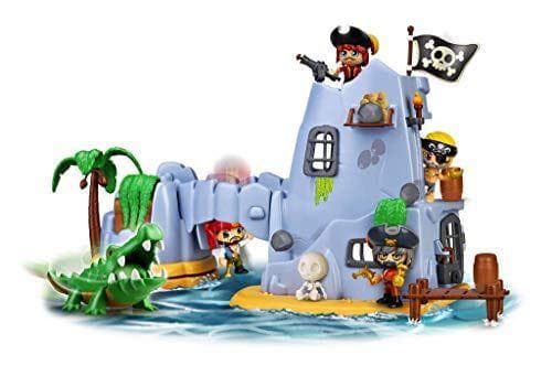 Pinypon Action- Isla Pirata del Capitán Caimán con 2 Figuras Pinypon Action- Isla Pirata del Capitán Caimán con 2 Figuras