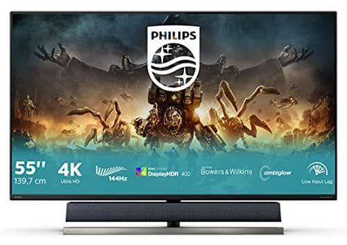 Philips - Monitor 55″ 4K 144 Hz, FlickerFree, Low Blue Mode Philips - Monitor 55″ 4K 144 Hz, FlickerFree, Low Blue Mode