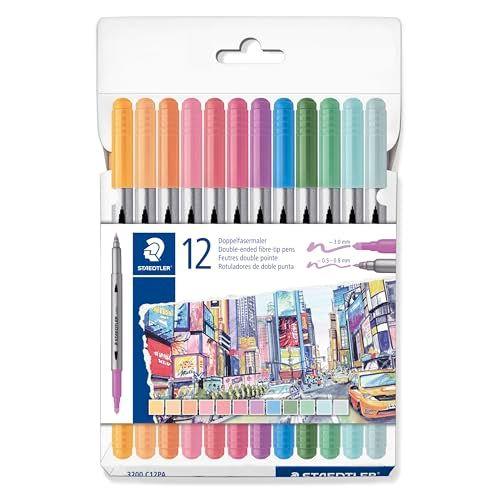STAEDTLER - Paquete de 12 rotuladores para colorear
