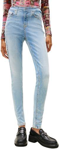 Tommy Jeans - Vaqueros skinny de talle medio para mujer Tommy Jeans - Vaqueros skinny de talle medio para mujer