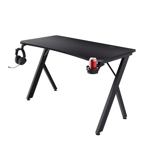 Trust Gaming GXT 712 Dynamus - Escritorio gaming con portavasos y soporte para auriculares Trust Gaming GXT 712 Dynamus - Escritorio gaming con portavasos y soporte para auriculares