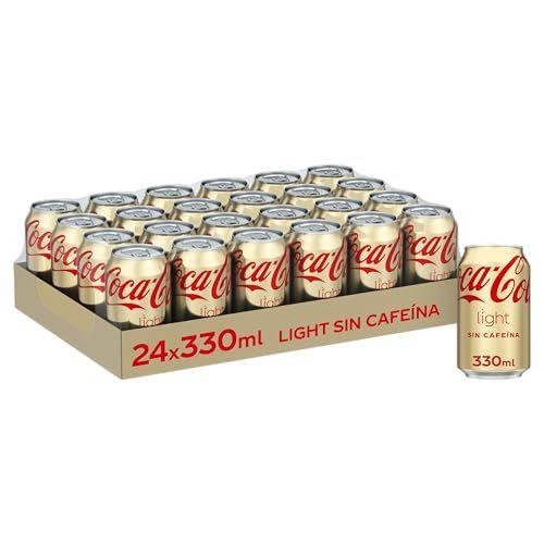 Coca-Cola Light - Pack de 24 latas de refresco de cola sin azúcar