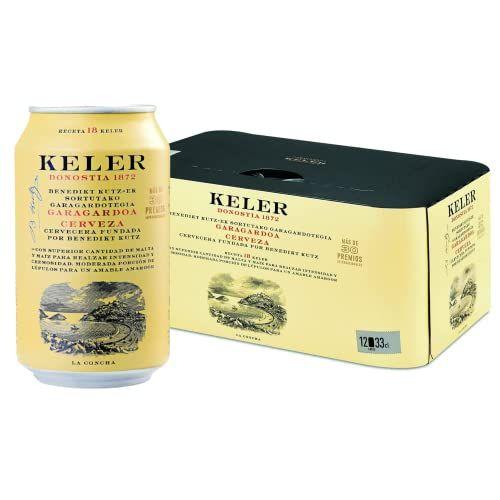 Keler Cerveza - Pack de 12 latas de cerveza
