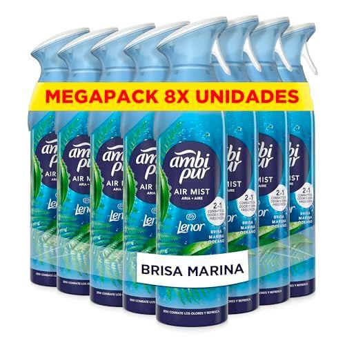 Ambipur - Pack de 8 ambientadores en spray 