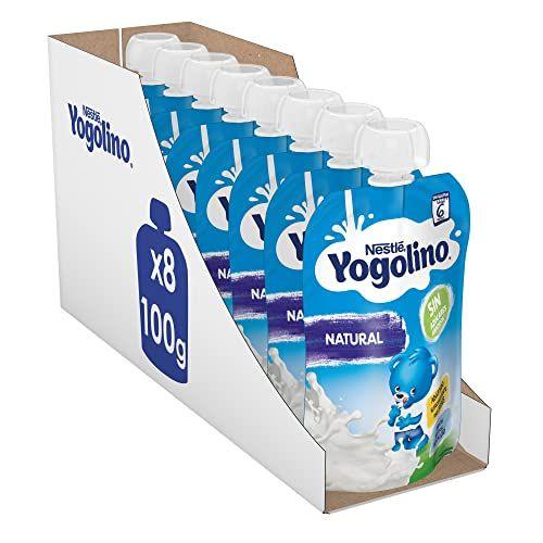 Nestlé Yogolino - 8 bolsitas de lácteo infantil adaptado desde los 6 meses
