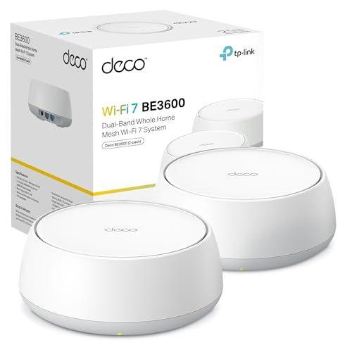 TP-Link - Pack de 2 Wi‑Fi 7 Mesh doble banda 