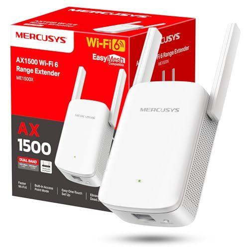 Mercusys -  ME1500X Wi-Fi 6 -  Amplificador WiFi  